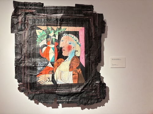 废纸板重构毕加索名画 西班牙艺术季收官，胡里奥·阿纳亚个展亮相